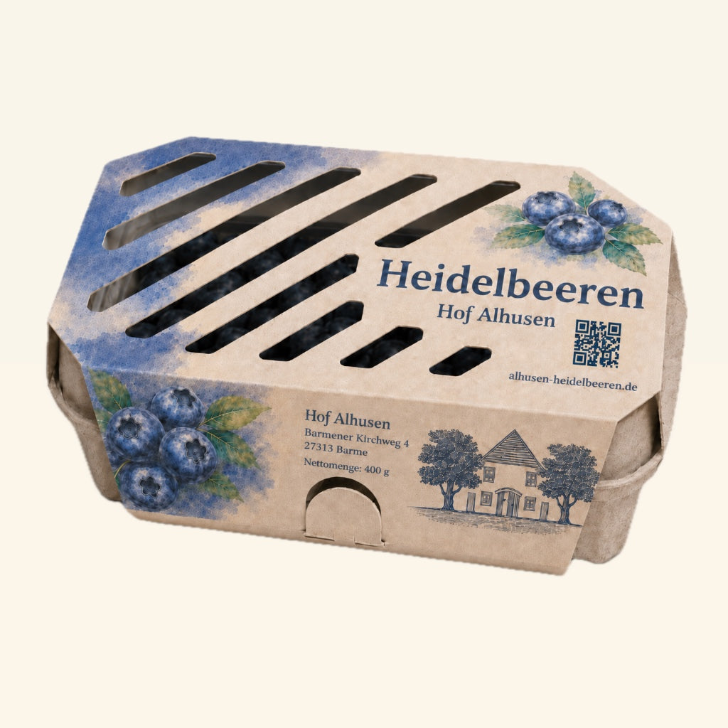 Versand-Heidelbeeren 400 g